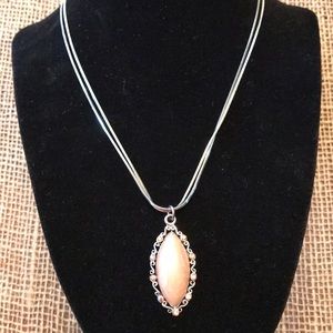 Jewelry - Unique Tan Stone Necklace Jewelry - Unique Tan Stone Necklace